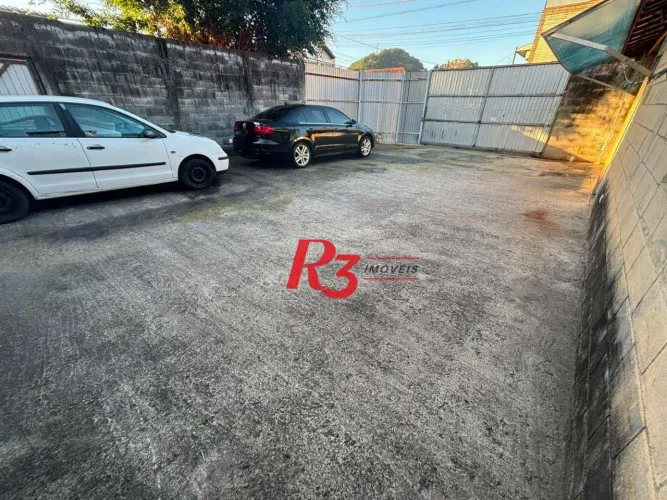 Terreno à venda, 128 m² por R$ 350.000,00 - Caneleira - Santos/SP