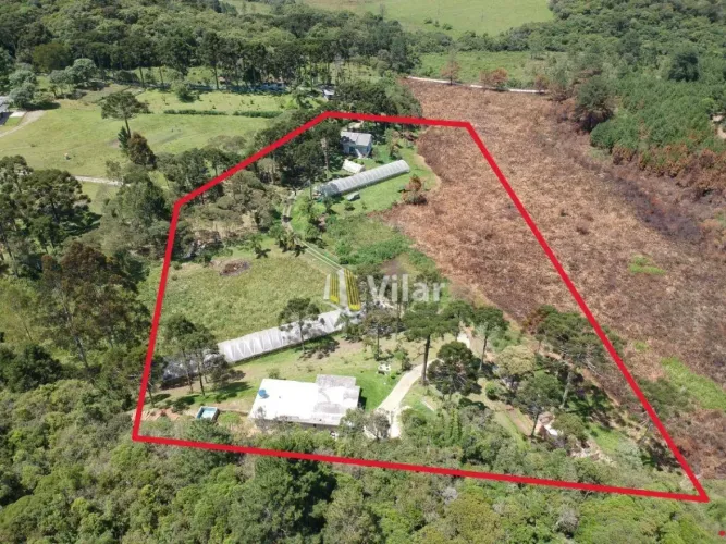 Chácara com 4 dormitórios à venda, 20249 m² por R$ 1.690.000 - Colônia Santa Maria - Piraq