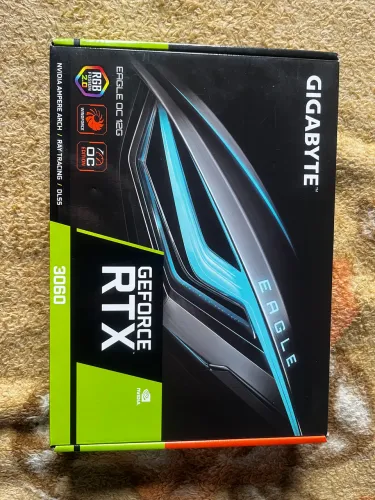 Placa de Vídeo Gigabyte RTX 3060 EAGLE OC 12GB
