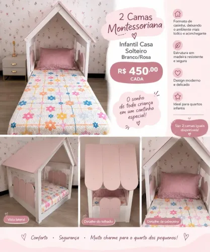 Cama Montessoriana