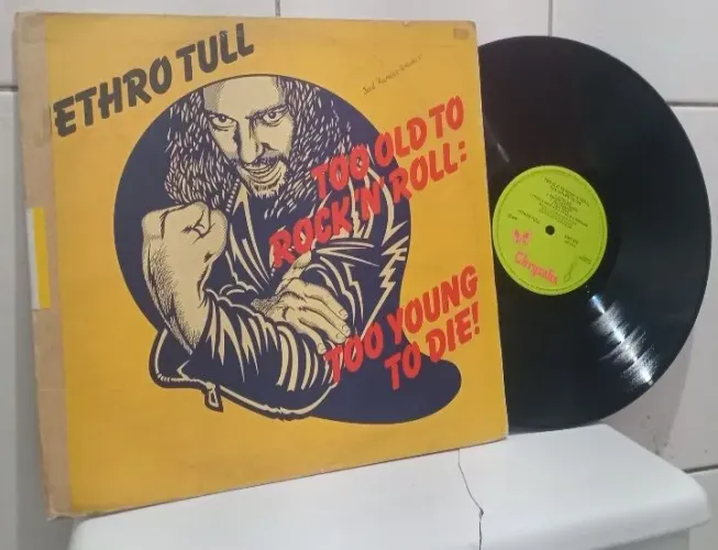 lp jethro tull to old to rock 1976 gatefold nacional usado