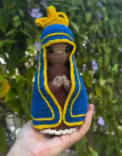 Amigurumi Nossa Senhora Aparecida
