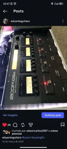 Pedaleira zoom G5N