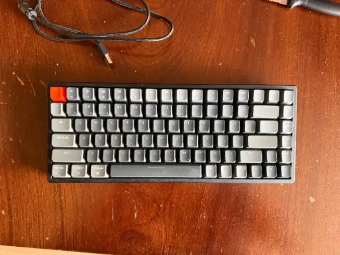 Teclado Mecânico Keychron K2 (K2-C3) - Bluetooth, RGB, Switch Brown