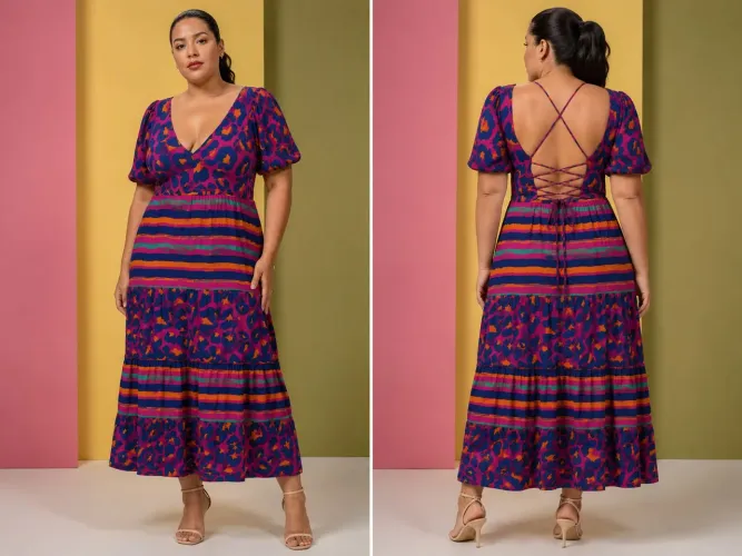 Vestido inspiração FARM