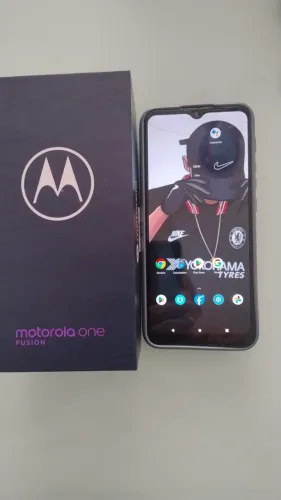 Celular Motorola One Fusion 