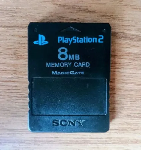 Memory Card Playstation 2 Original com 8Mb