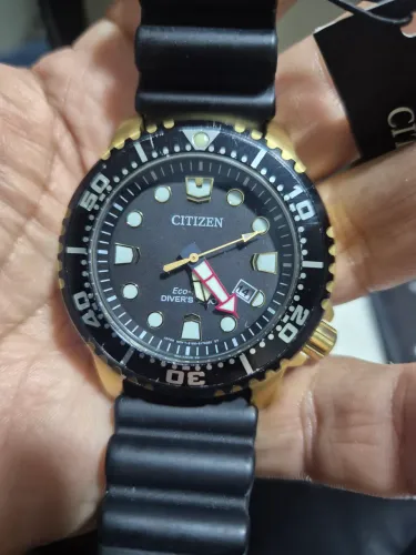 Relógio CITIZEN PROFESSIONAL DIVER BN0152-06E - NA CAIXA/CERTIFICADOS