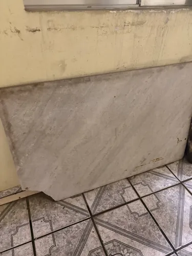 Tampo de Mármore Retangular (Só a Pedra)