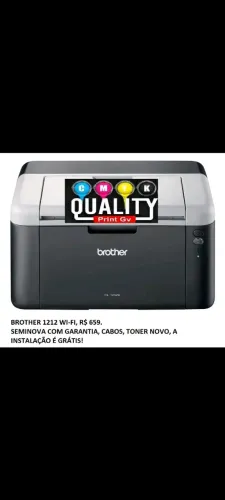 IMPRESSORA BROTHER 1212 WI-FI