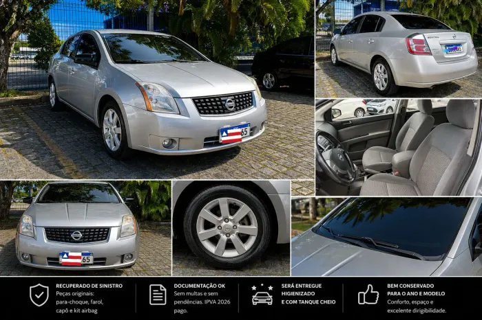 Nissan Sentra 2.0/ 2.0 Flex Fuel 16V Aut. 2009