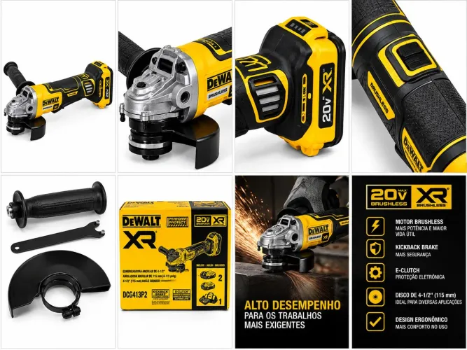 Esmirilhadeira Dewalt 20v