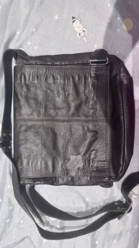 Bolsa executiva pasta carteiro Tomaz Rabelo de COURO