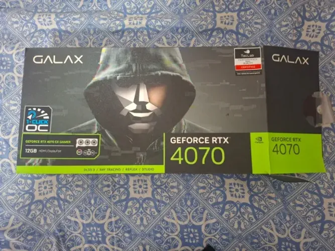 Nvidia RTX 4070 Galax 3 fans