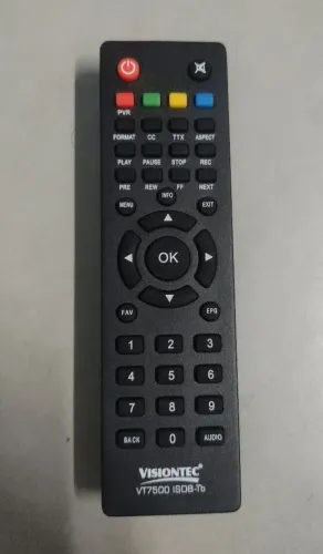 Controle Visiontec VT7500 ISDB-Tb