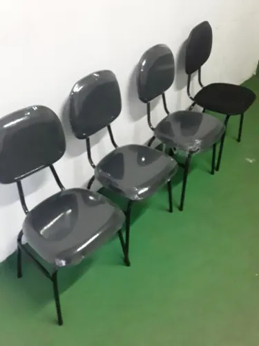 Cadeira fixa em tecido super confortável preço só quinta
