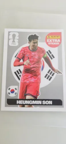 Extra Sticker Hengmin Son Prata Copa do Mundo de 2026