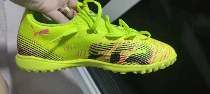 Chuteira Society Puma Future 8 Play Neymar Unissex - Amarelo<br><br><br>Nº 40
