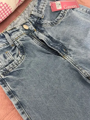 calça wide leg marmorizada nunca usada 
