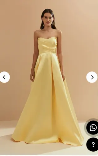Vestido Amarelo Manteiga ?Santorini? - Koji Store 