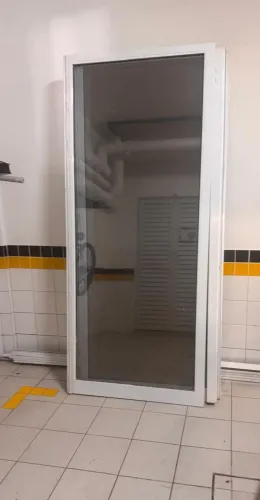 Porta de correr - Vidro/alúminio (Alta qualidade)