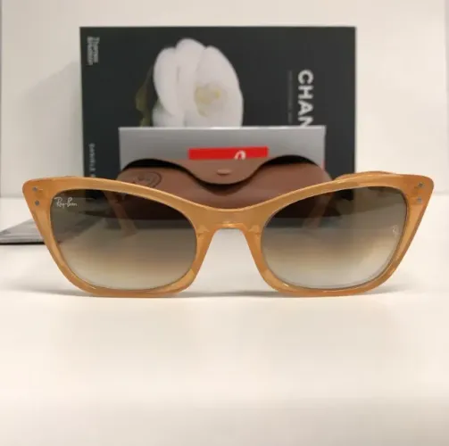 óculos de sol ray ban lady caramelo