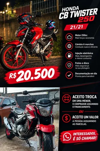 Honda CB Twister 250cc 2021