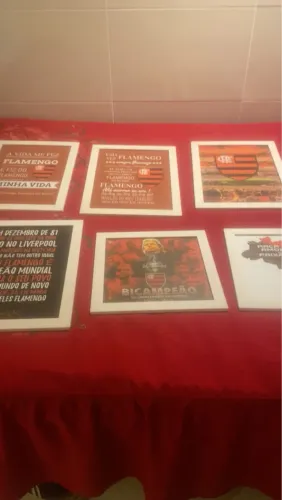 Vendo quadros do Flamengo