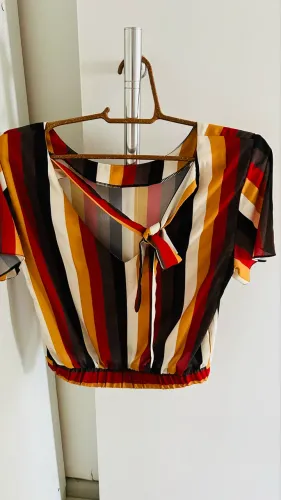 Blusa de listra