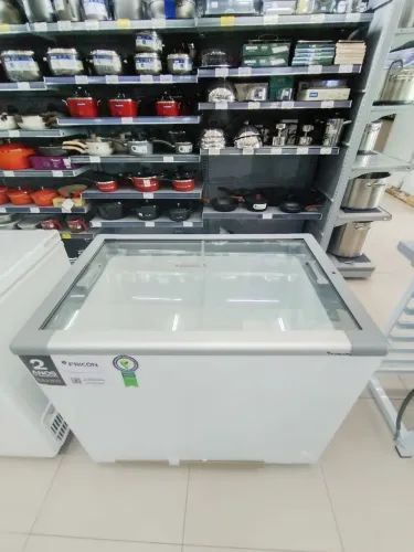 FREEZER HORIZONTAL DUPLA AÇÃO 311 LITROS TAMPO DE VIDRO FRICON 