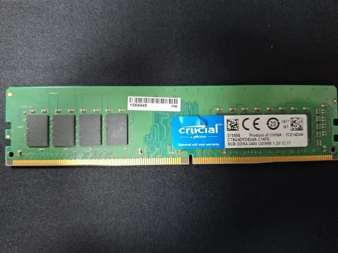 Memória Ram 8GB DDR4 Crucial 2400MHz CL16 - (Inhumas)
