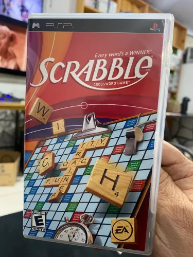 Scrabble Crossword Game Original Psp Mídia Física