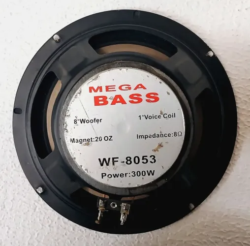  Alto-Falante Woofer Mega Bass 8