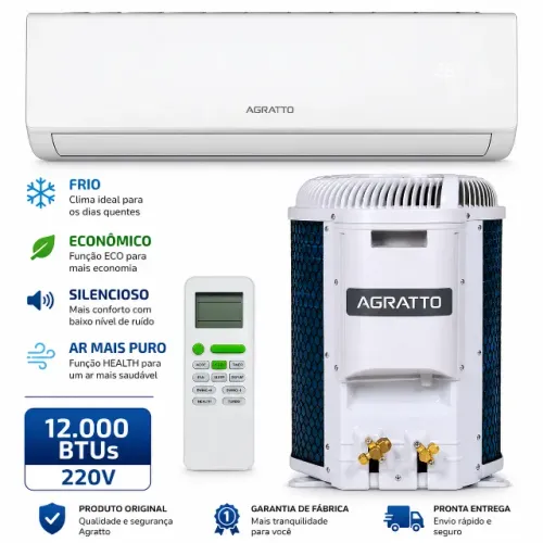 Ar condicionado inverter 9.000 BTUs