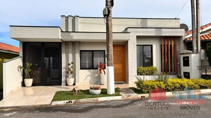 Casa térrea à venda de Condomínio em Louveira | 3 Dorms (1 Suíte) 1Vagas