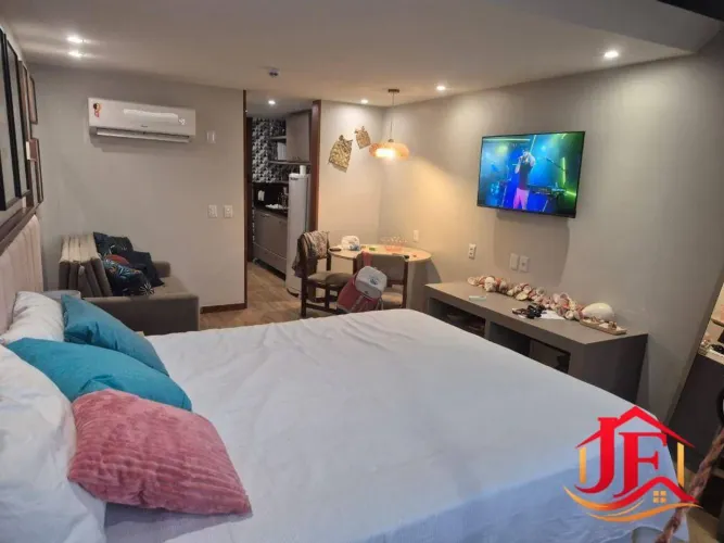 Flat com 1 dormitório para alugar, 39 m² por R$ 6.091,67/mês - Vitória - Salvador/BA