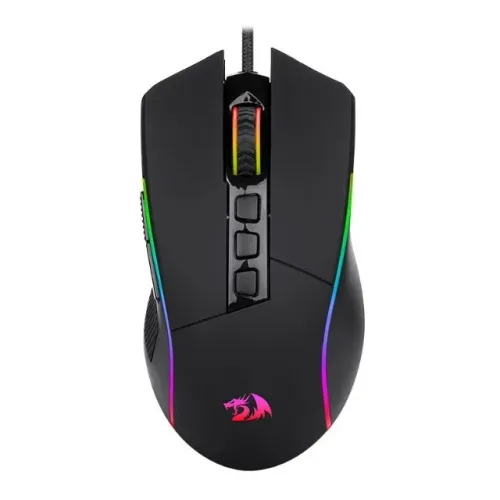 Mouse Gamer Redragon Plank M812 RGB 16000 DPI 9 Botoes Programaveis | Novo Lacrado