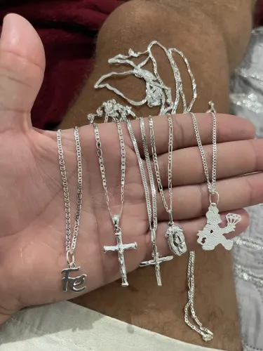 Colares de prata 925 finos