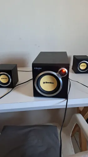 Subwoofer 2.1 caixa de som com grave