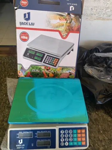 Balança comercial com Bateria 40kg atacado