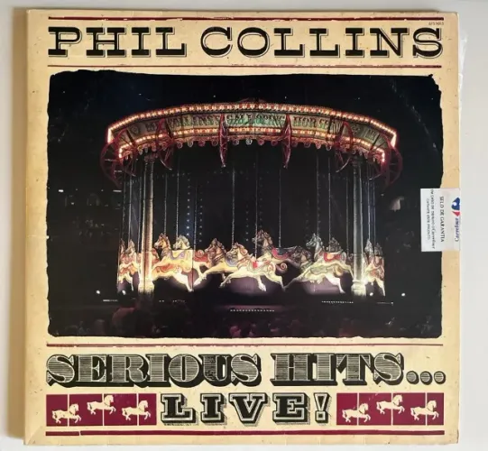 LP VINIL Duplo Phil Collins - Serious Hits... Live! (1990)