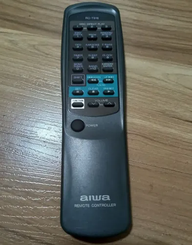 CONTROLE AIWA RC-T516 FUNCIONANDO 