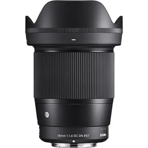 Lente Sigma 16mm f/1.4 DC DN para Sony - Nova na caixa