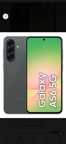 Samsung Galaxy A56 256GB PRETO