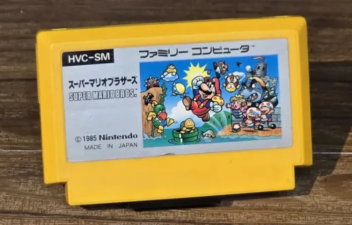 Jogo Super Mario Bros Famicom Original