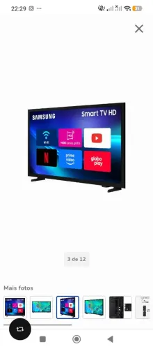 Vendo tv Samsung