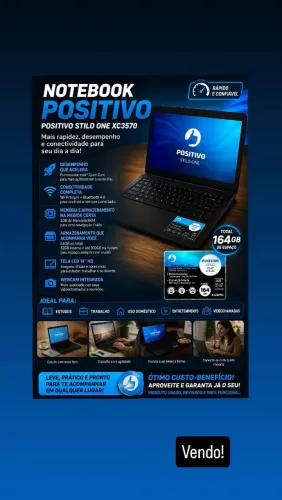 Vendo notebook semi novo ou troca em celular (com volta) ou avista