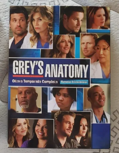 DVD Grey's Anatomy - Oitava Temporada Completa