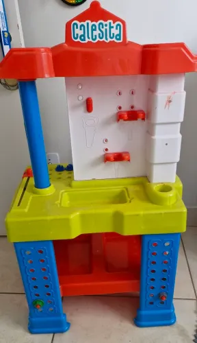 Bancada de ferramentas infantil Calesita