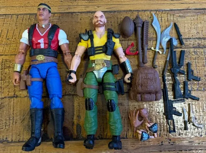 Red Dog & Taurus Gi Joe Classified !!